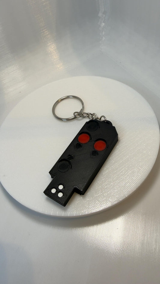 Hp0 / Hp1 Bahnsignal Schlüsselanhänger – Personalisierbar