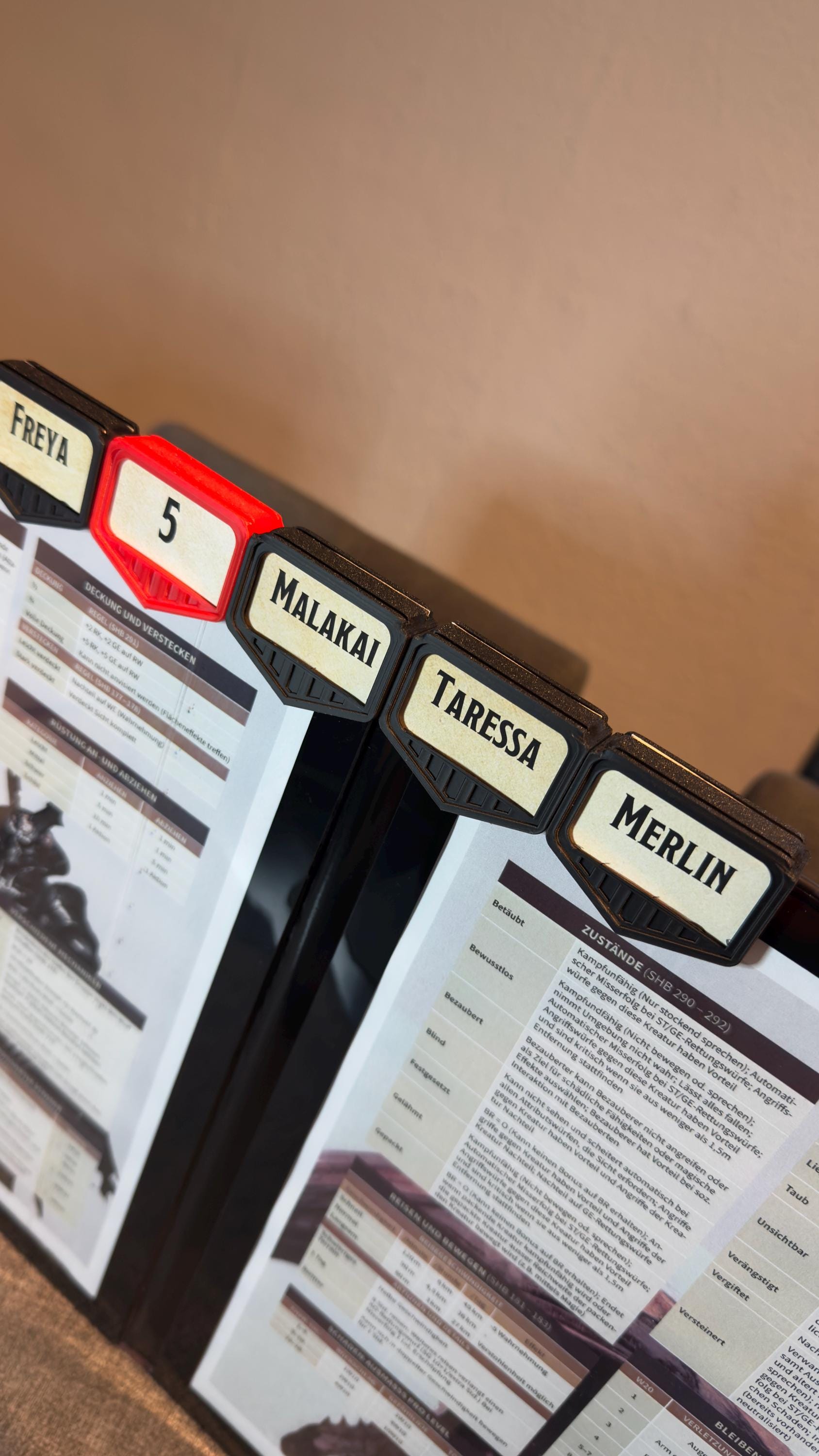 D&D Initiative Tracker für Spielleiter – Tabletop & RPG Zubehör