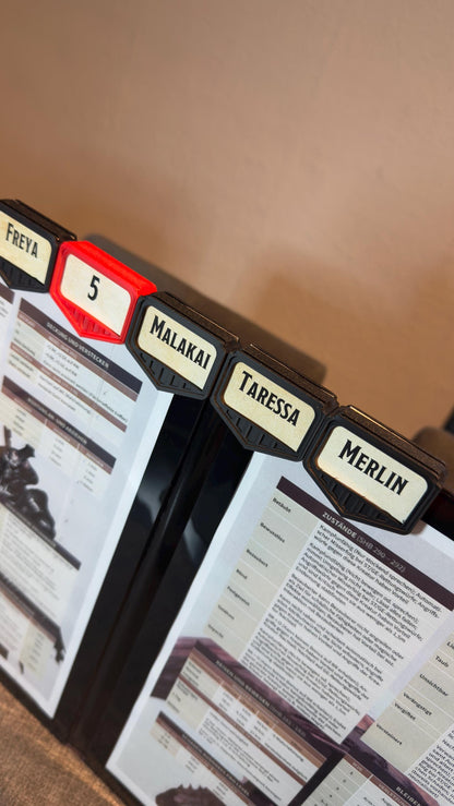 D&D Initiative Tracker für Spielleiter – Tabletop & RPG Zubehör