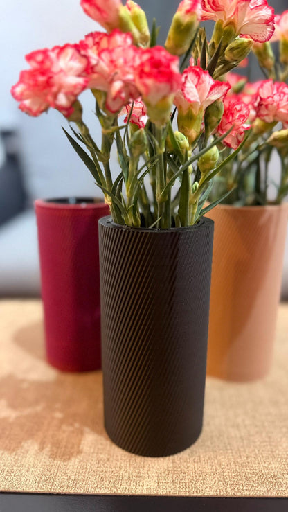 Moderne 3D-Druck Vase mit wasserdichtem PETG-Einsatz – Designvase - Bild 4