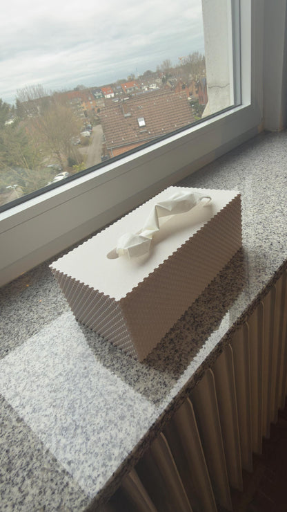 Design Taschentuchbox 3D-Druck – Marmor-Look & Struktur