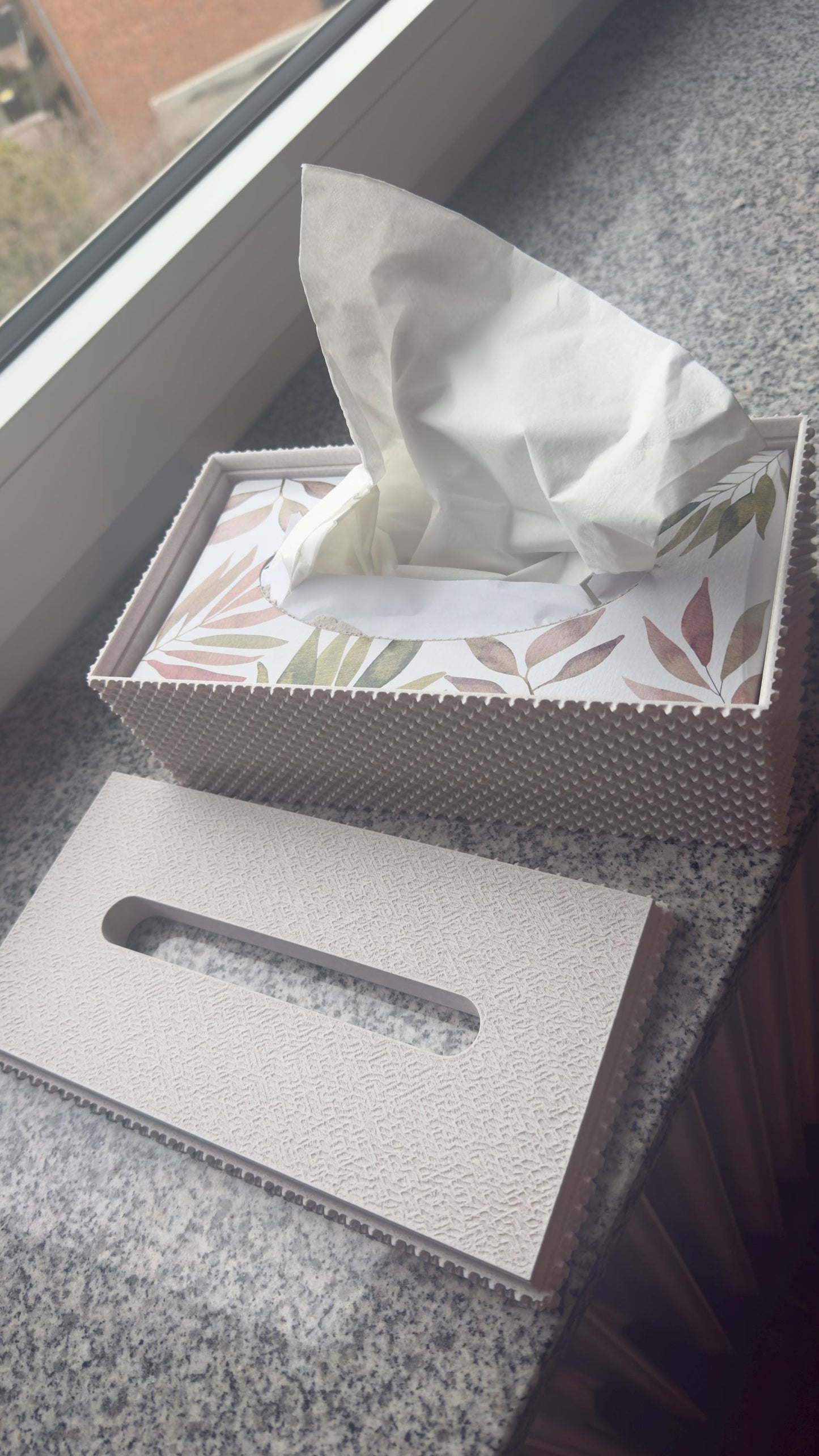 Design Taschentuchbox 3D-Druck – Marmor-Look & Struktur - Bild 2