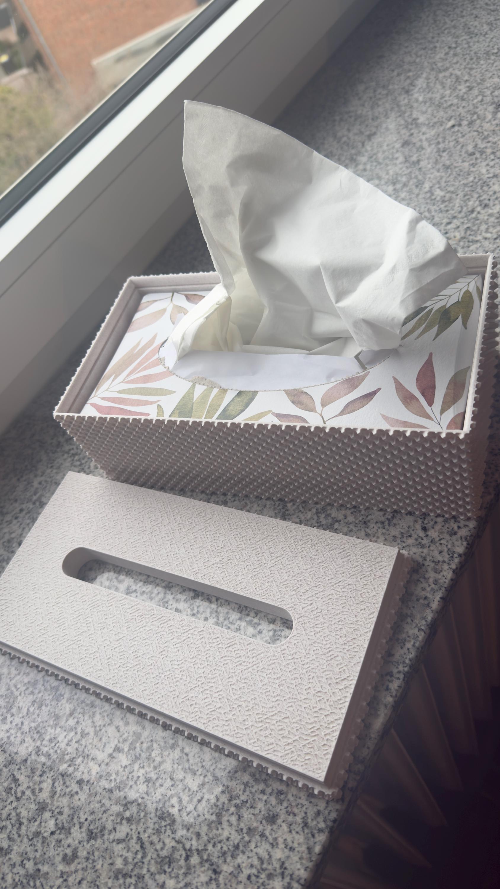 Design Taschentuchbox 3D-Druck – Marmor-Look & Struktur - Bild 2